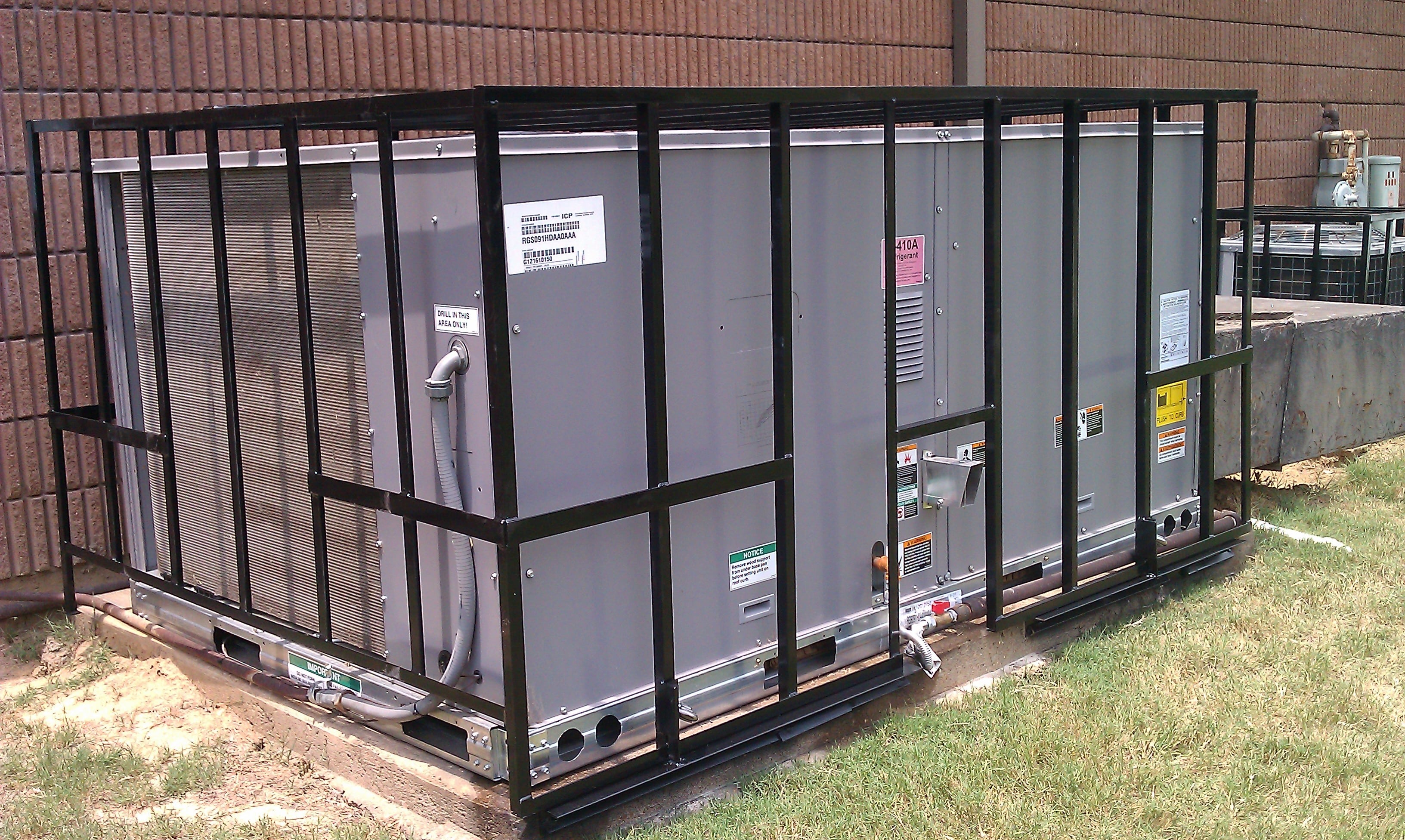 A/C security Cage, ac cage
air conditioner cage, steel cage, condensor cage. Orlando FL, central florida